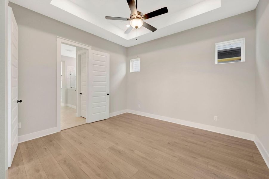 Spacious, unfurnished interior of a new home in Elyson - Grove Row Collection, Katy (Image 20).