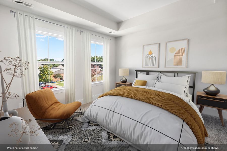 Furnished interior view inside a new home in Avenue One, Castle Hayne (Image 8).