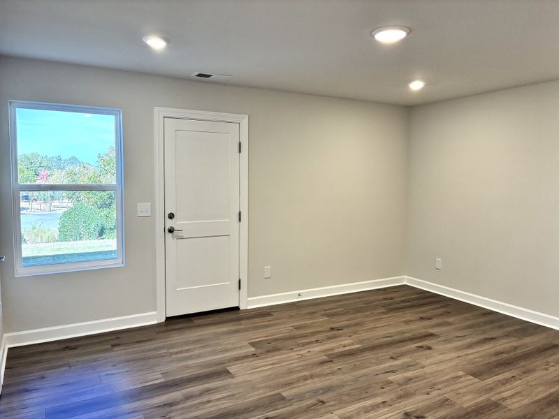 Spacious, unfurnished interior of a new home in Holly View, Greenville (Image 18). Spacious, unfurnished interior of a new home in Holly View, Greenville (Image 18).