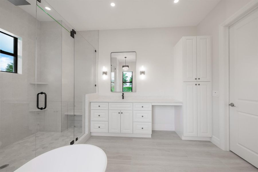 Furnished interior view inside a new home in , Stuart (Image 32).