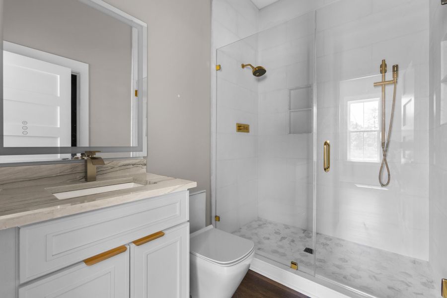 Furnished interior view inside a new home in , Walterboro (Image 9).