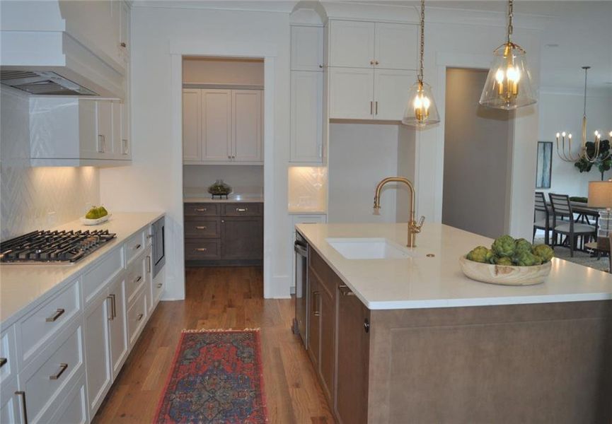 Furnished interior view inside a new home in , Marietta (Image 13). Furnished interior view inside a new home in , Marietta (Image 13).