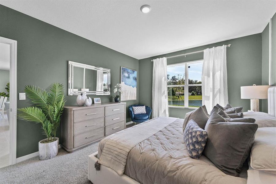 Furnished interior view inside a new home in , Winter Haven (Image 27). Furnished interior view inside a new home in , Winter Haven (Image 27).