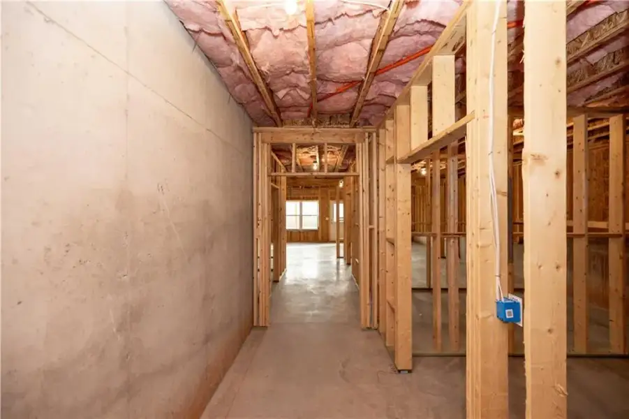 In-progress construction of a new home in Aberdeen, Hoschton, GA (Image 74).