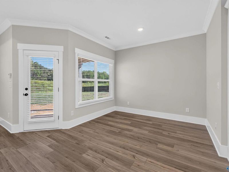 Spacious, unfurnished interior of a new home in Bailey Park, Fayetteville (Image 28). Spacious, unfurnished interior of a new home in Bailey Park, Fayetteville (Image 28).