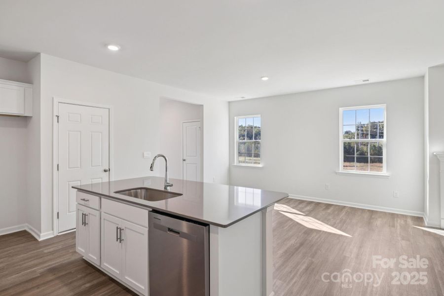 Furnished interior view inside a new home in Cline Village, Hickory (Image 3).