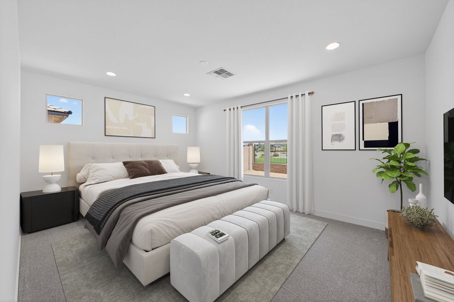 Furnished interior view inside a new home in Artisan at Asante, Surprise (Image 9).