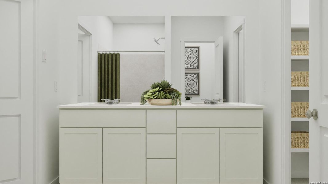 Furnished interior view inside a new home in Stone Garden, Elmendorf (Image 15). Furnished interior view inside a new home in Stone Garden, Elmendorf (Image 15).