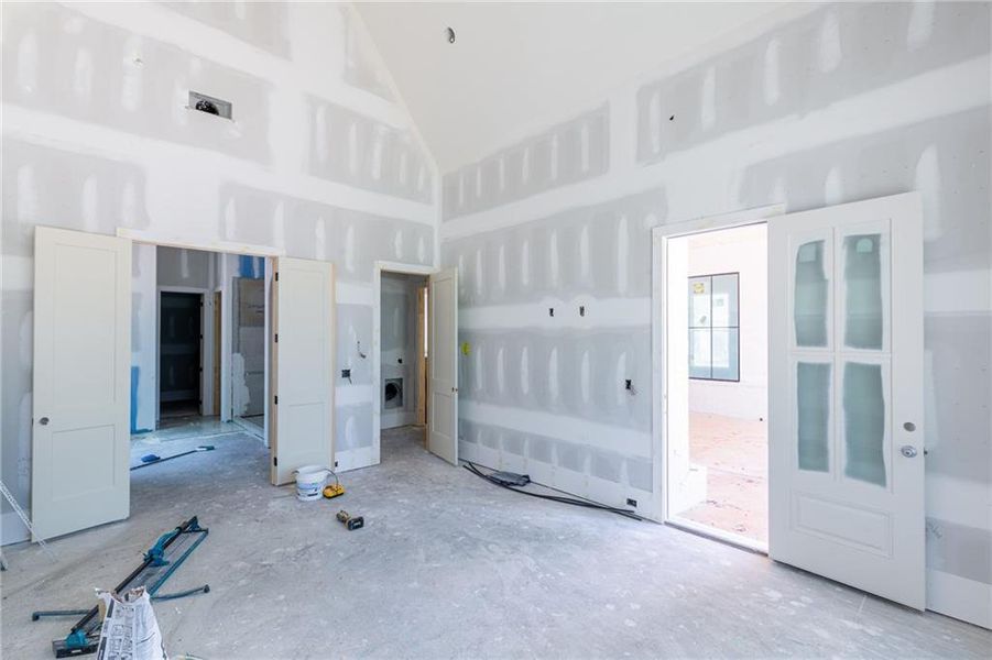 In-progress construction of a new home in , Alpharetta, GA (Image 16). In-progress construction of a new home in , Alpharetta, GA (Image 16).