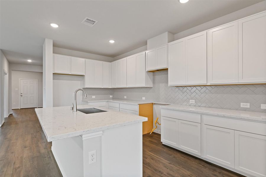 Furnished interior view inside a new home in Oakwood Estates, Waller (Image 14).