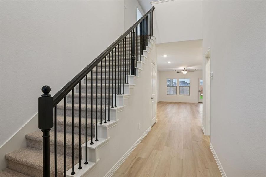 Photo is not of the actual home, but is an inspirational photo of builder’s model home and may depict options, furnishings, and/or decorator features that are not included.