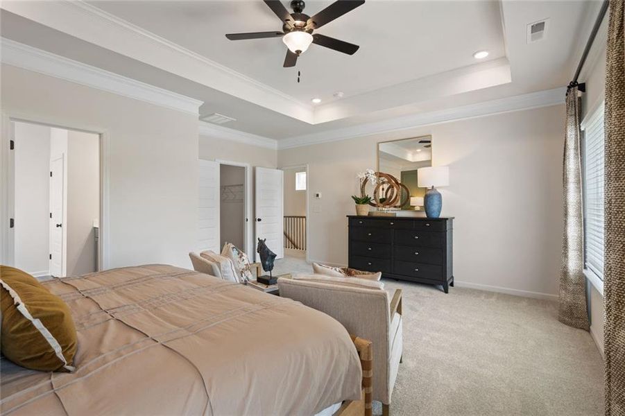 Furnished interior view inside a new home in Hillcrest Park, Ringgold (Image 31).