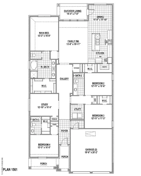 Plan 1561 1st Floor Plan 1561 1st Floor