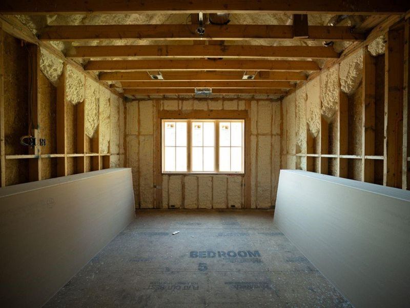 In-progress construction of a new home in Blue Heron Walk, Atlanta, GA (Image 22).