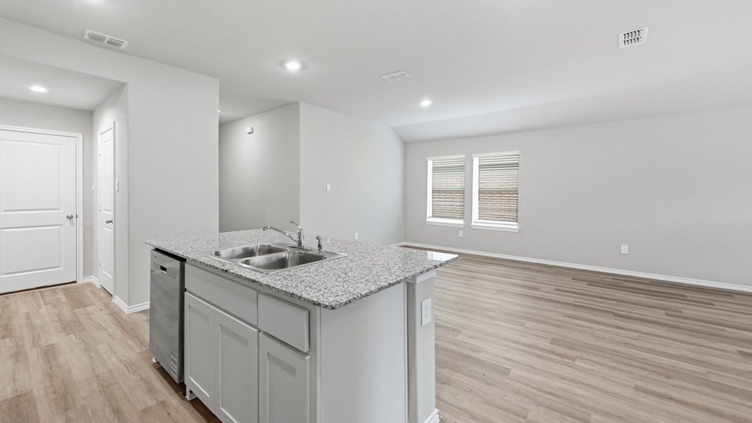 Representative furnished interior of a home built from the Caden by D.R. Horton in Rock Creek West, Fort Worth (Image 12). Representative furnished interior of a home built from the Caden by D.R. Horton in Rock Creek West, Fort Worth (Image 12).