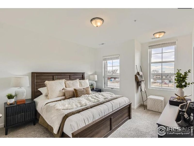 Furnished interior view inside a new home in Northfield, Fort Collins (Image 14).