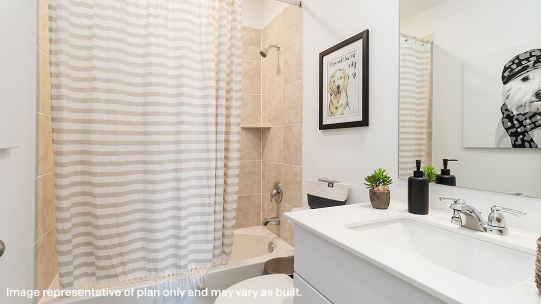 Furnished interior view inside a new home in Pecan Creek, Temple (Image 32). Furnished interior view inside a new home in Pecan Creek, Temple (Image 32).