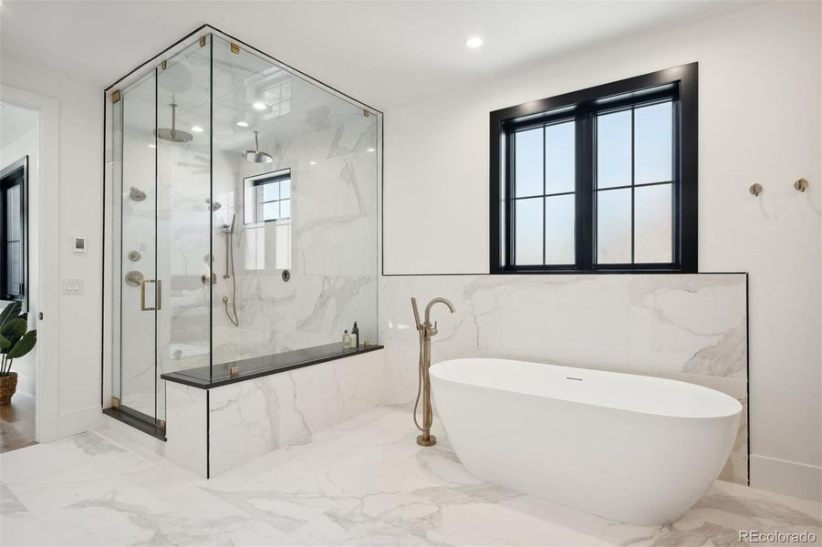 Furnished interior view inside a new home in , Denver (Image 28).