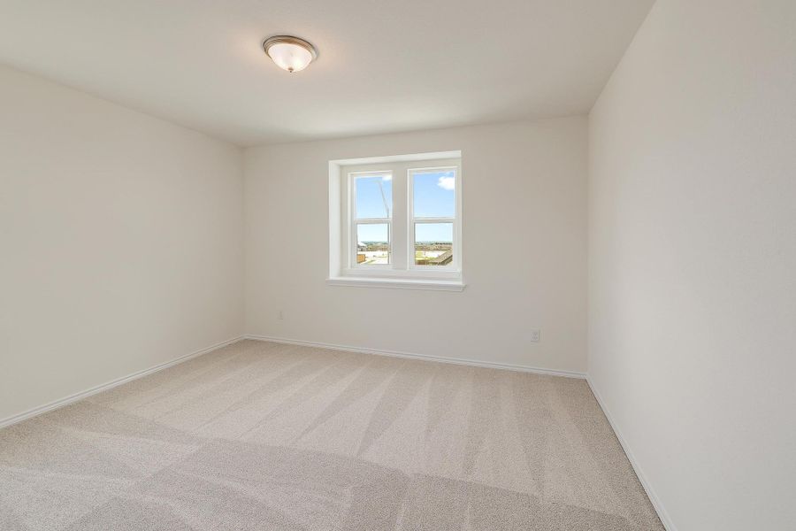 Spacious, unfurnished interior of a new home in Salerno - Heritage Collection, Round Rock (Image 23).