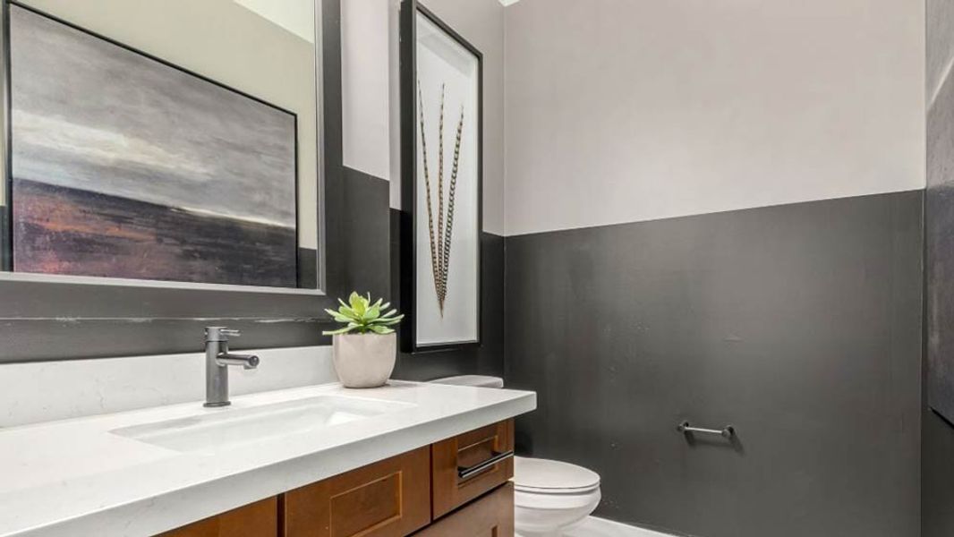 Representative furnished interior of a home built from the Sierra by Taylor Morrison in Ellsworth Ranch Capstone Collection, Queen Creek (Image 9).