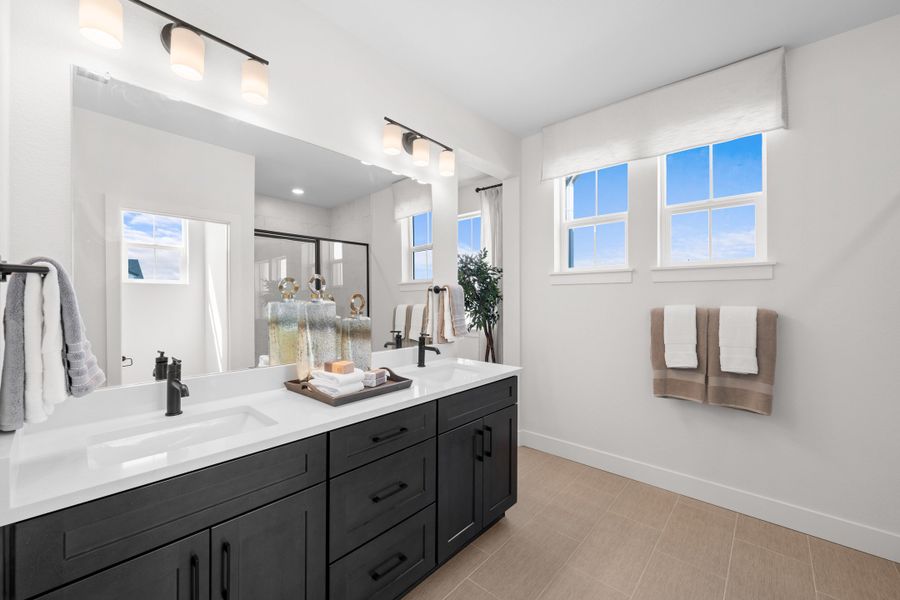 Representative furnished interior of a home built from the 3 by Trumark Homes in Trumark Homes at Sterling Ranch, Littleton (Image 31).