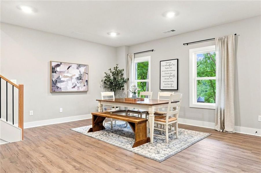 Furnished interior view inside a new home in , Ball Ground (Image 37). Furnished interior view inside a new home in , Ball Ground (Image 37).