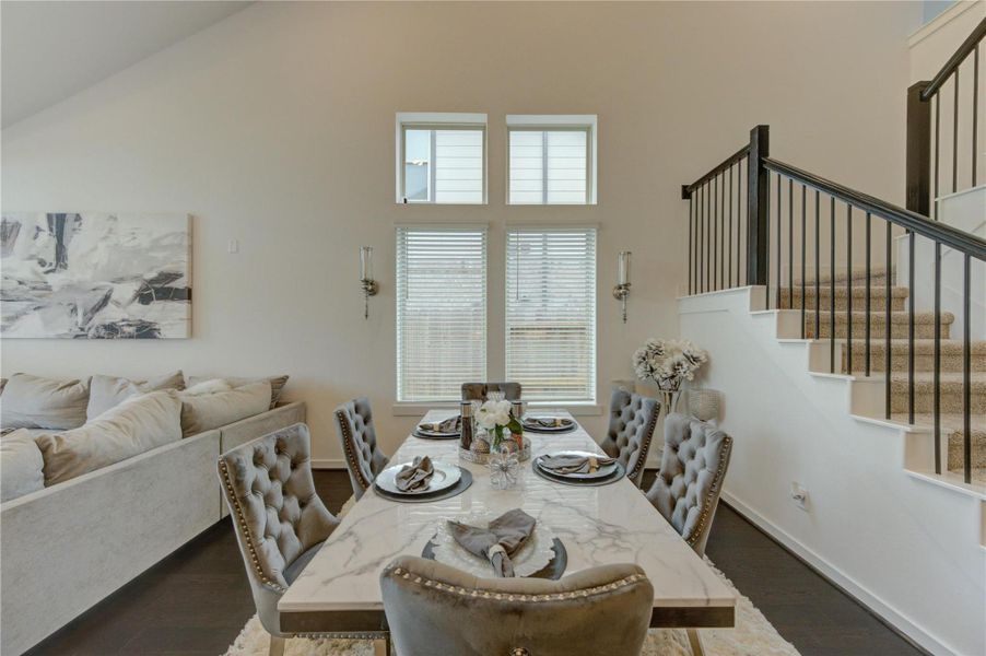 Furnished interior view inside a new home in Sienna 45', 50', Missouri City (Image 13).