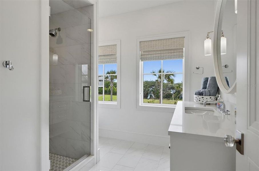 Furnished interior view inside a new home in , St. Augustine (Image 19).