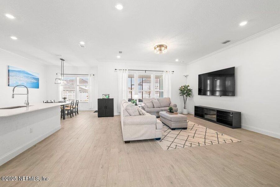 Furnished interior view inside a new home in , St. Augustine (Image 7). Furnished interior view inside a new home in , St. Augustine (Image 7).