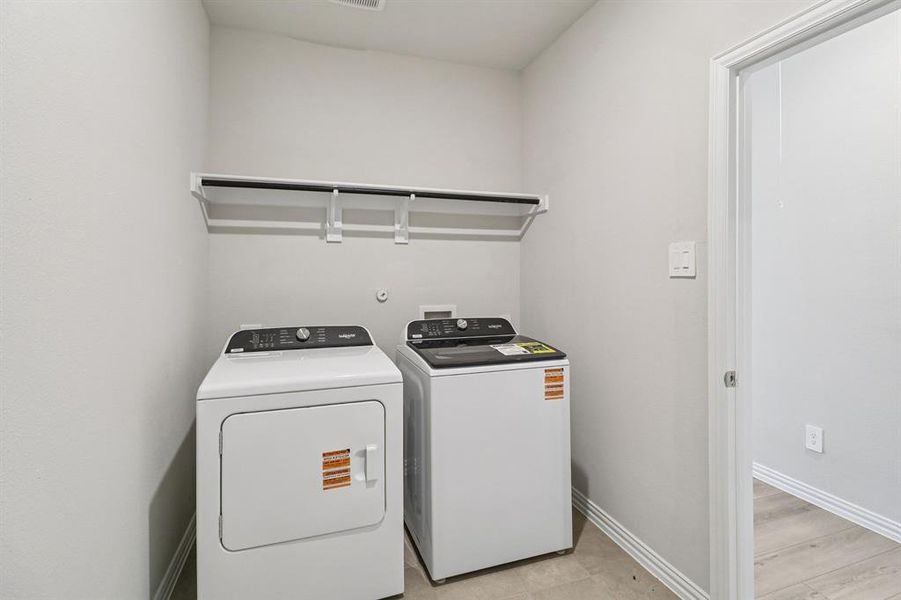 Photo is not of the actual home, but is an inspirational photo of builder’s model home and may depict options, furnishings, and/or decorator features that are not included.