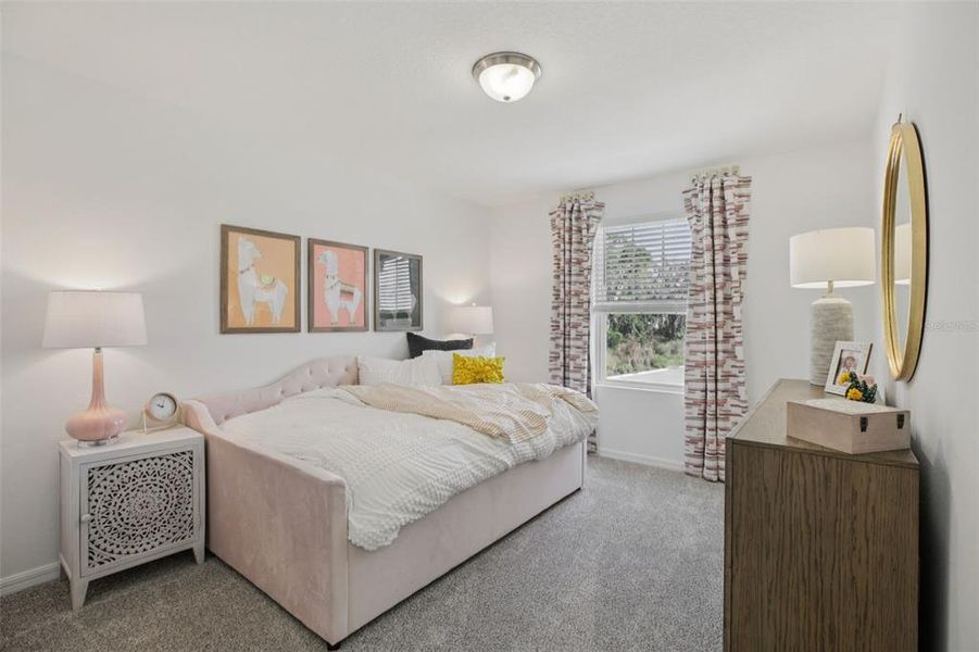 Furnished interior view inside a new home in Fox Pointe at Rivers Edge, Leesburg (Image 35).