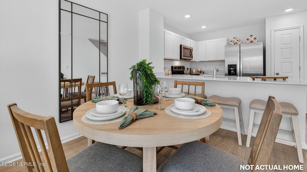 Furnished interior view inside a new home in Corsair, Middleburg (Image 10).