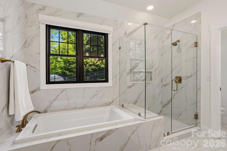 Furnished interior view inside a new home in , Hendersonville (Image 31).
