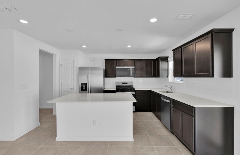 Furnished interior view inside a new home in Wells Landing, Jacksonville (Image 7).