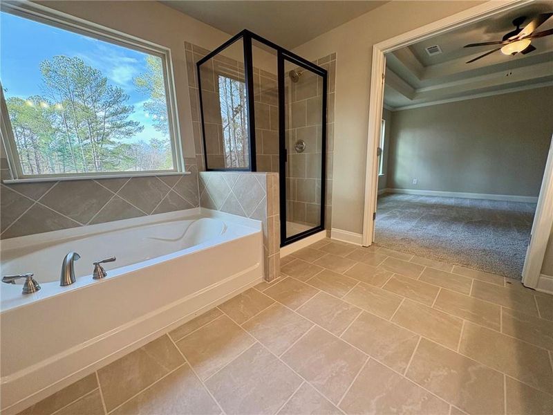 Furnished interior view inside a new home in , Grayson (Image 5).