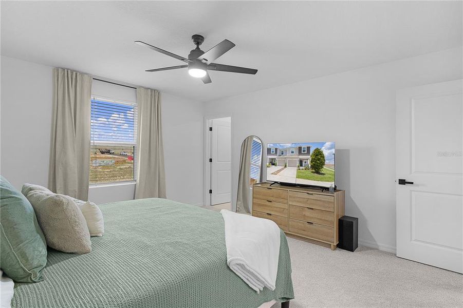 Furnished interior view inside a new home in Waterstone, Groveland (Image 7).