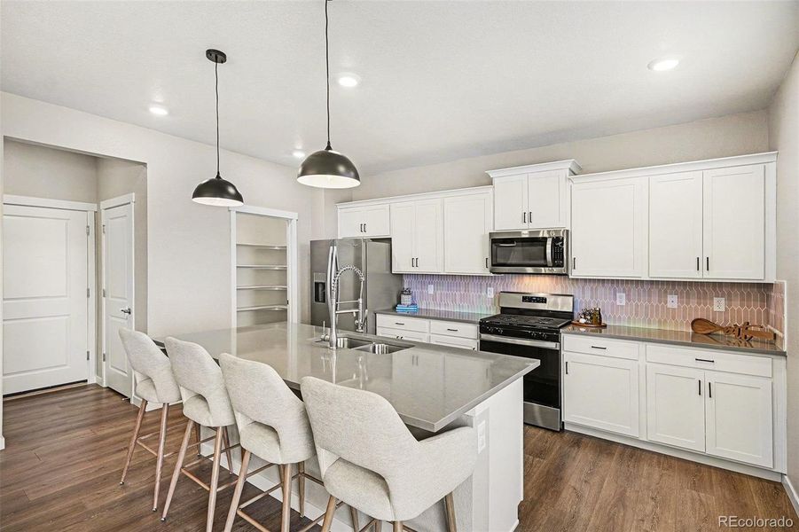 Furnished interior view inside a new home in Looking Glass, Parker (Image 13).