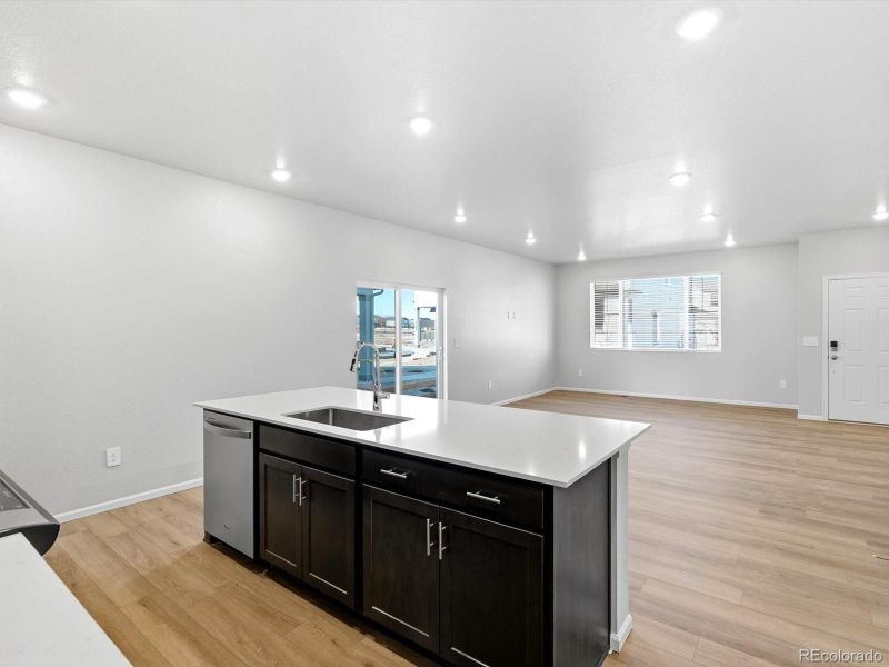Furnished interior view inside a new home in , Thornton (Image 12).
