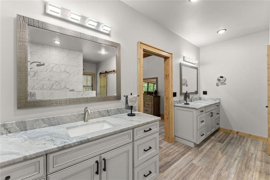 Furnished interior view inside a new home in , Cleveland (Image 16).