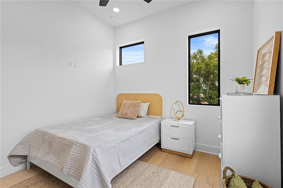 Furnished interior view inside a new home in , Tampa (Image 50).