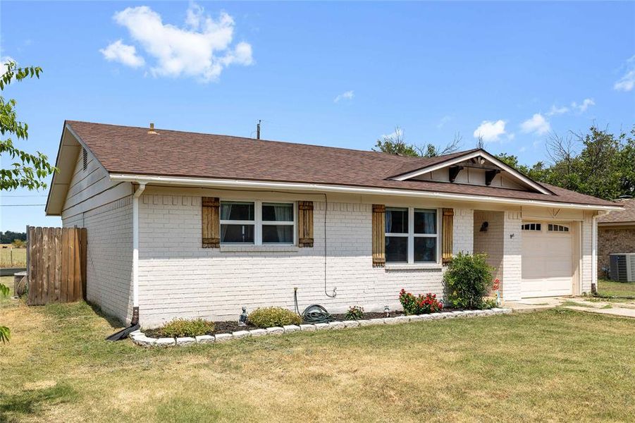 Front exterior of a new home in , Brownwood, TX, highlighting curb appeal (Image 17). Front exterior of a new home in , Brownwood, TX, highlighting curb appeal (Image 17).