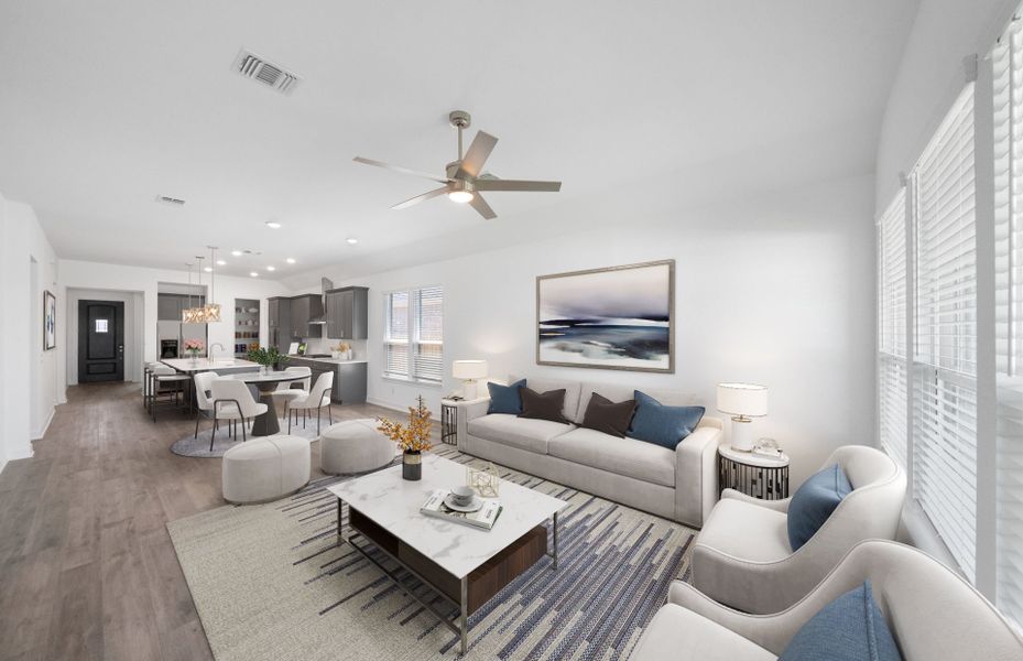 Virtually Staged Living