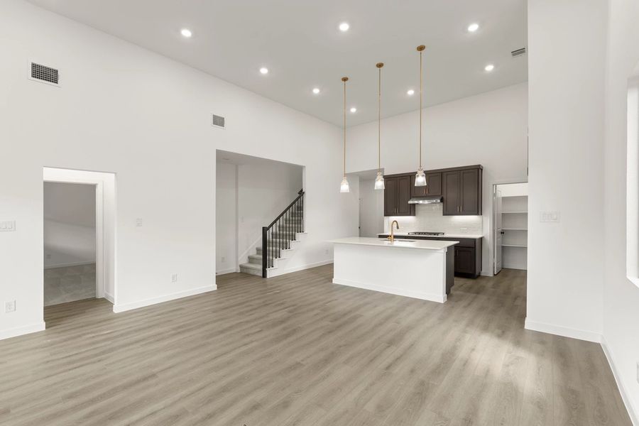 Open Kitchen-Dining Room