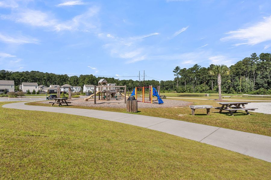 Front exterior of a new home in , Summerville, SC, highlighting curb appeal (Image 20).