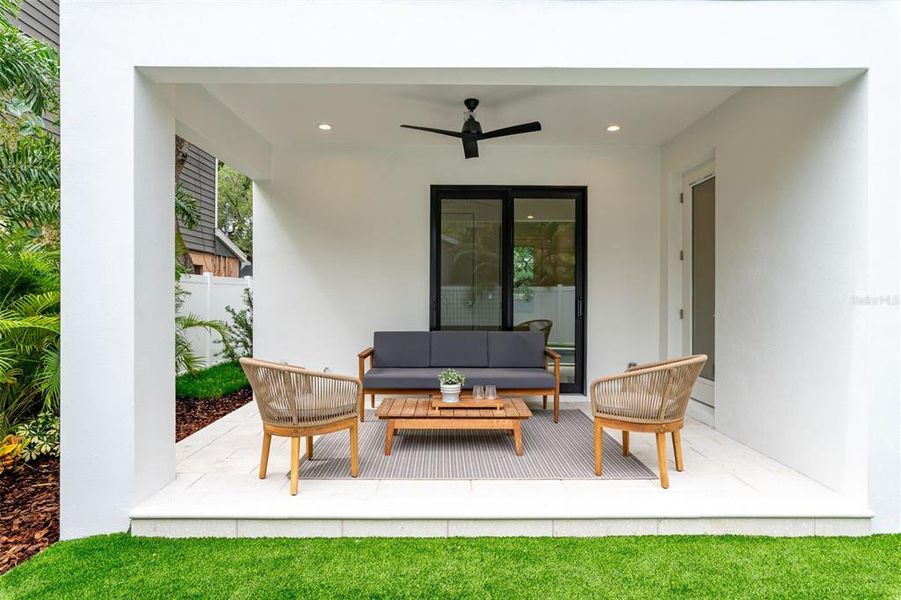 Furnished interior view inside a new home in , Tampa (Image 42).