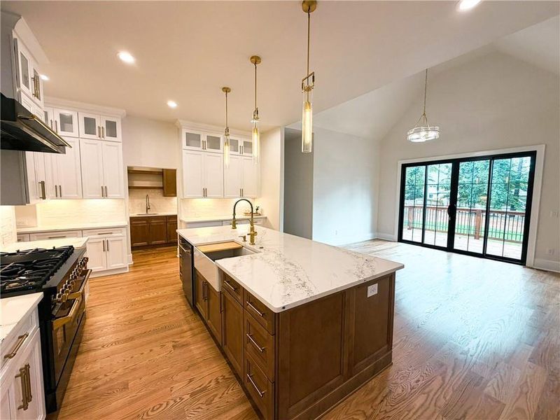 Furnished interior view inside a new home in , Marietta (Image 10).