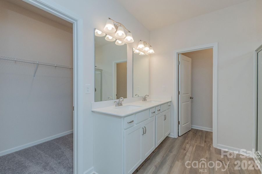 Furnished interior view inside a new home in Country Club Village, Salisbury (Image 3).