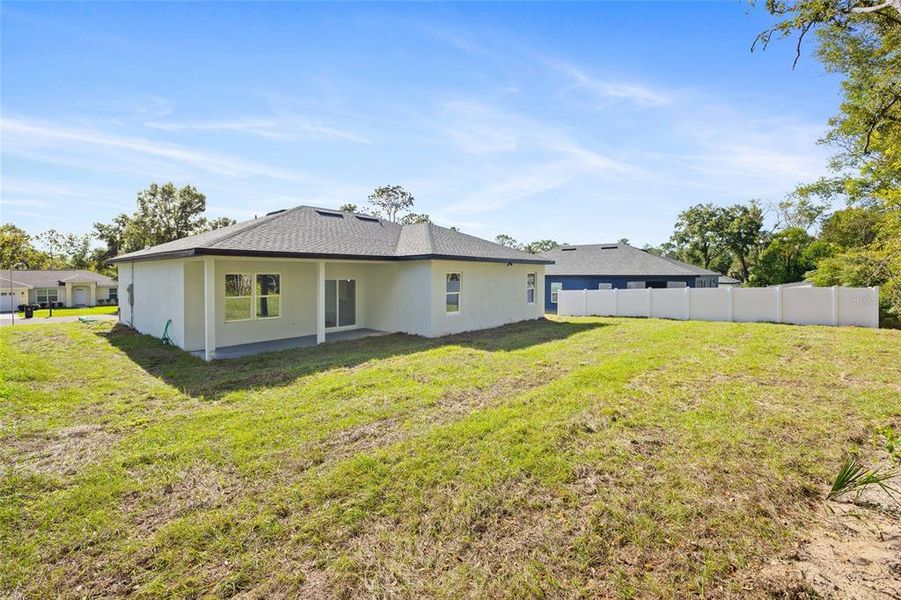 Exterior details and patio area of a home in , Citrus Springs (Image 18). Exterior details and patio area of a home in , Citrus Springs (Image 18).