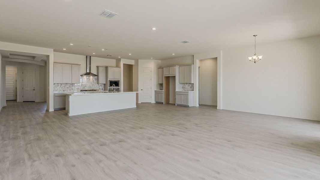 Furnished interior view inside a new home in Windrose, Waddell (Image 14).