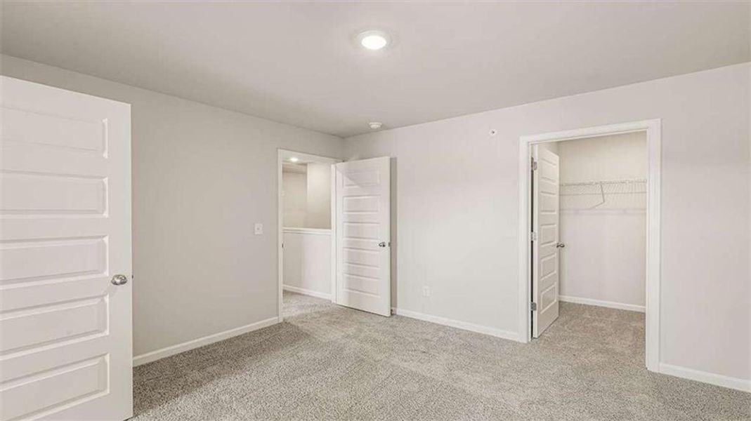 Spacious, unfurnished interior of a new home in Echo Glen, Stockbridge (Image 21). Spacious, unfurnished interior of a new home in Echo Glen, Stockbridge (Image 21).